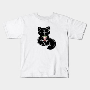 Boba Cat Kids T-Shirt